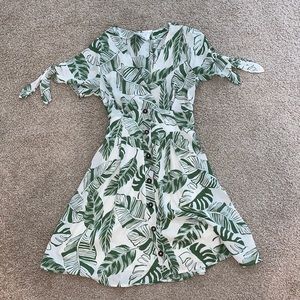Palm Detail Dress